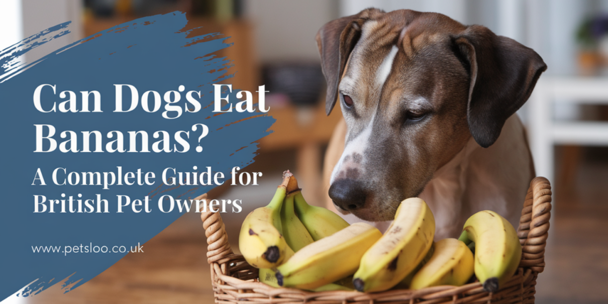 Image showcasing Can Dogs Eat Bananas? UK Vet Guide to Portions, Benefits & Risks 2026