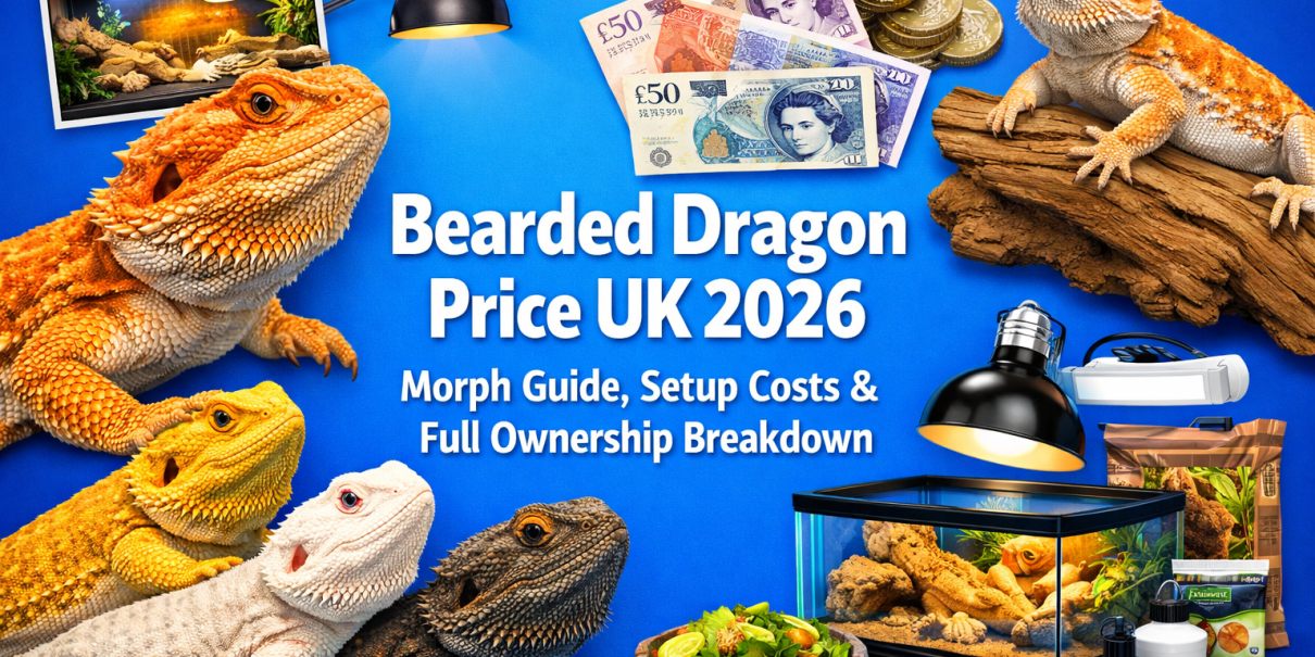Bearded Dragon Price UK 2026 — Morph Guide